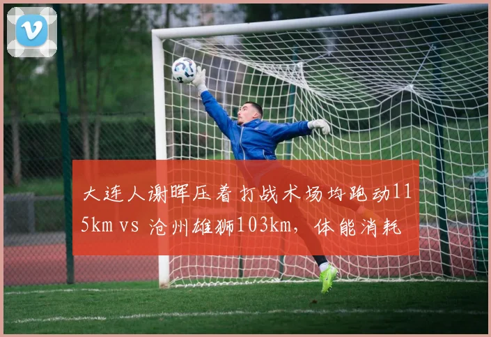 大连人谢晖压着打战术场均跑动115km vs 沧州雄狮103km,体能消耗战谁能笑到最后